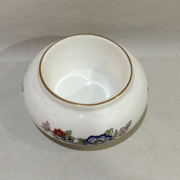 Vtg. Royal Tara of Galway Ireland Fine Bone China Floral Tea Light Candle Holder - Picture 2 of 8